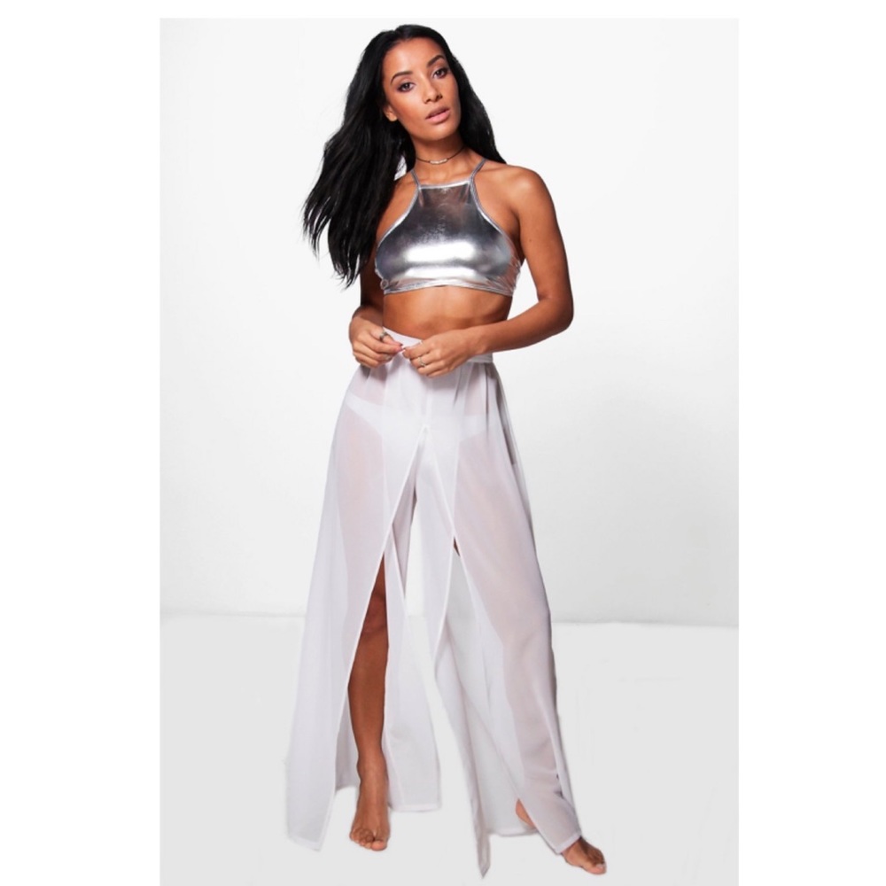 Beach Split Leg Trousers